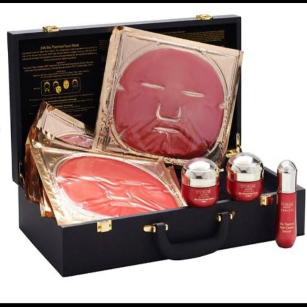 NWT D’OR 24KT Dermatox Collection Anti aging face & eye mask